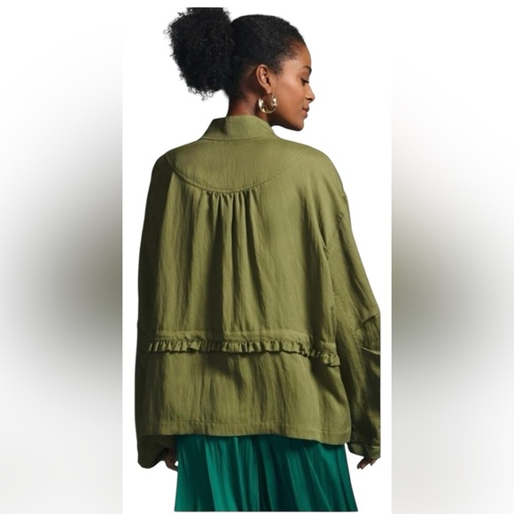 Anthropologie Oversized Utility Jacket - Picture 2 of 9